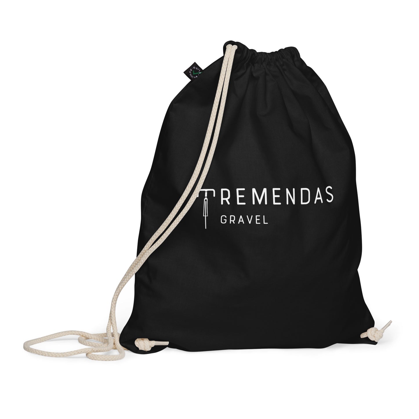 Organic cotton drawstring bag